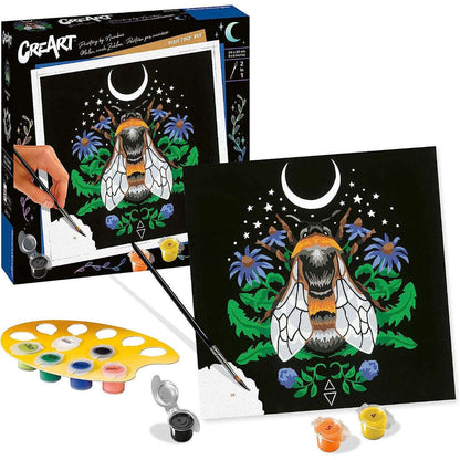 Toys N Tuck:CreArt - Paint By Numbers - Pixie Cold: Bee,Ravensburger CreArt