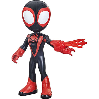 Toys N Tuck:Spidey and His Amazing Friends Supersized Miles Morales 9-inch Action Figure,Marvel