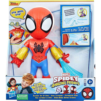 Toys N Tuck:Spidey and His Amazing Friends Electronic Suit Up Spidey,Marvel