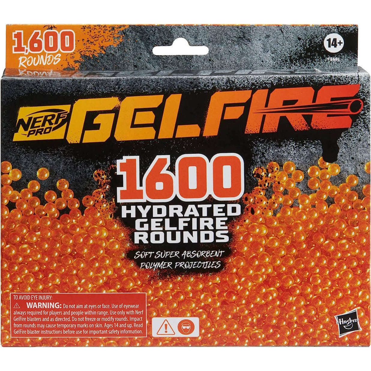Toys N Tuck:Nerf Gelfire 1600 Hydrated Gelfire Rounds,Nerf