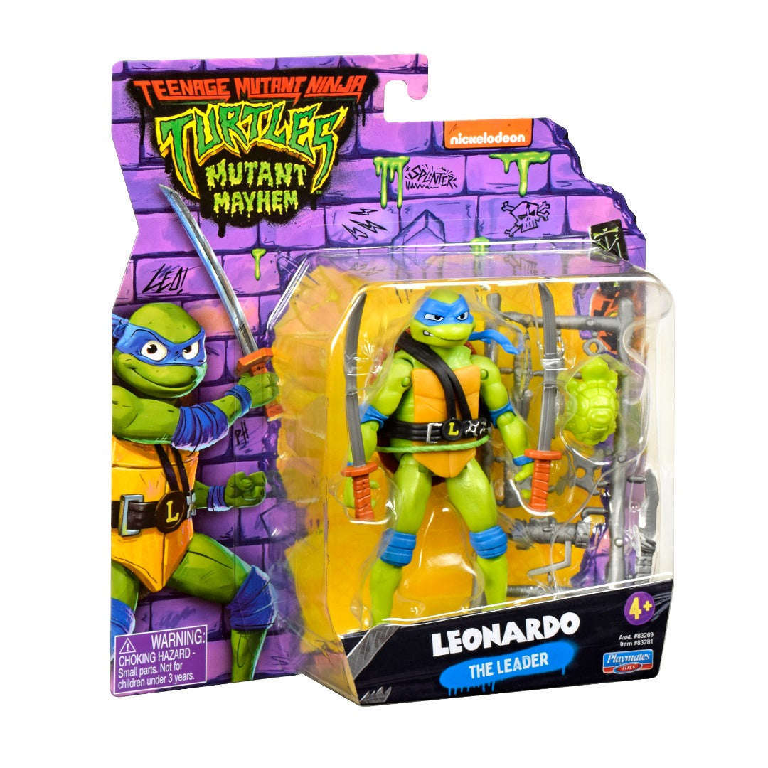 Toys N Tuck:Teenage Mutant Ninja Turtles Mutant Mayhem Action Figure - Leonardo,Teenage Mutant Ninja Turtles