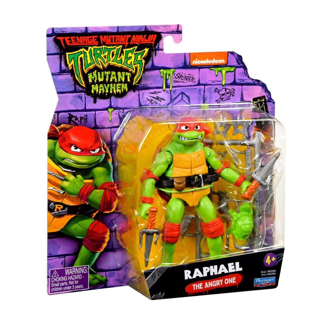 Toys N Tuck:Teenage Mutant Ninja Turtles Mutant Mayhem Action Figure - Raphael,Teenage Mutant Ninja Turtles