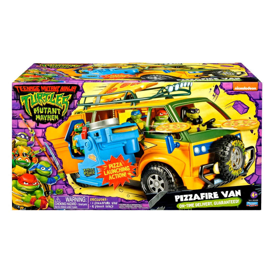 Toys N Tuck:Teenage Mutant Ninja Turtles Mutant Mayhem Pizzafire Van,Teenage Mutant Ninja Turtles