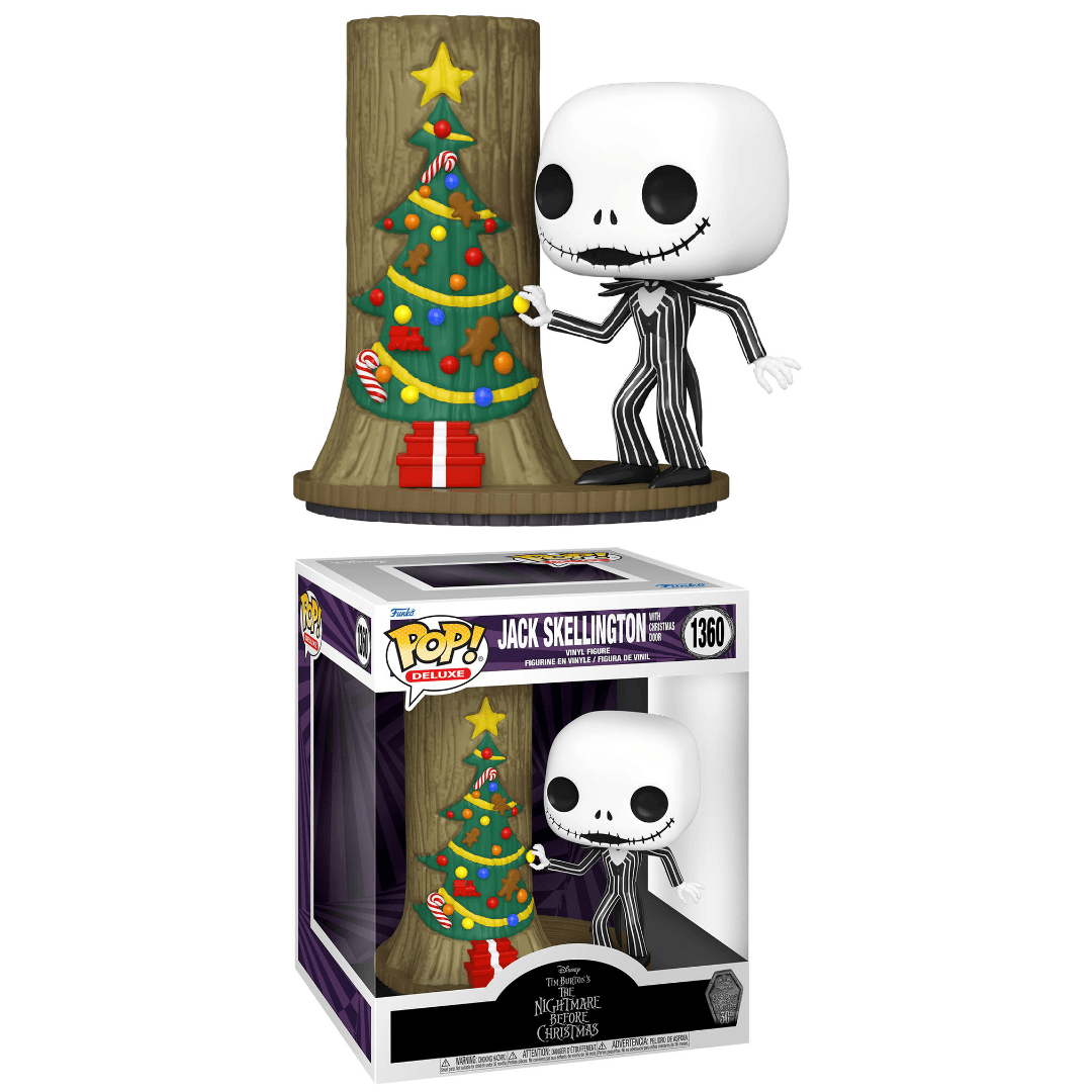 Toys N Tuck:Pop! Vinyl - Disney - Jack Skellington With Christmas Door 1360,Disney