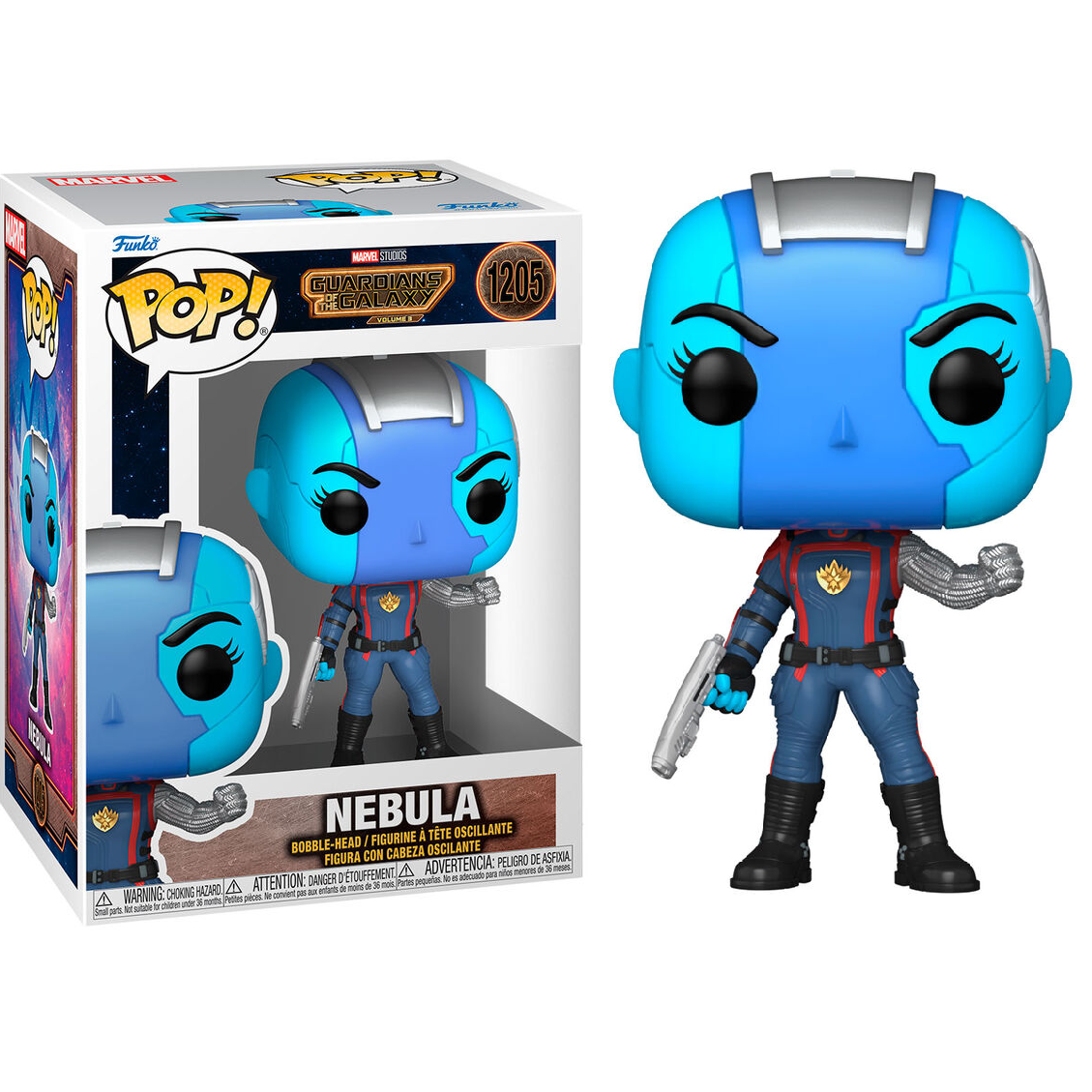 Toys N Tuck:Pop! Vinyl - Guardians Of The Galaxy Vol 3 - Nebula 1205,Marvel