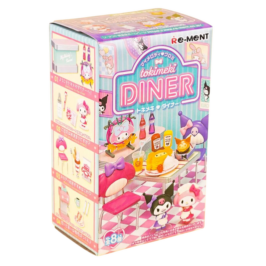 Toys N Tuck:Re-ment My Melody Kuromi Tokimeki Diner Box,Re-ment