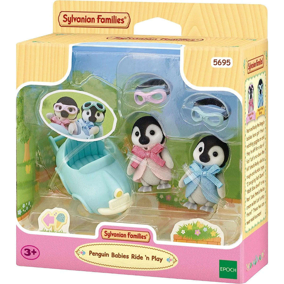 Toys N Tuck:Sylvanian Families Penguin Babies Ride ?N Play,Sylvanian Families