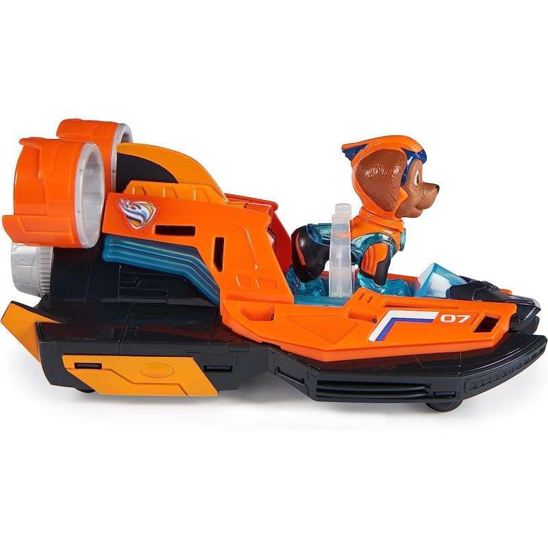 Toys N Tuck:Paw Patrol The Mighty Movie Zuma with Hovercraft,Paw Patrol