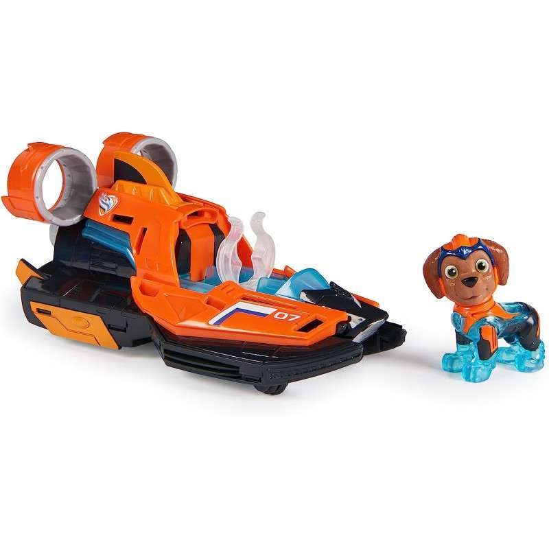 Toys N Tuck:Paw Patrol The Mighty Movie Zuma with Hovercraft,Paw Patrol