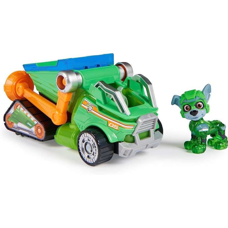 Toys N Tuck:Paw Patrol The Mighty Movie Rocky with Recycling Truck,Paw Patrol