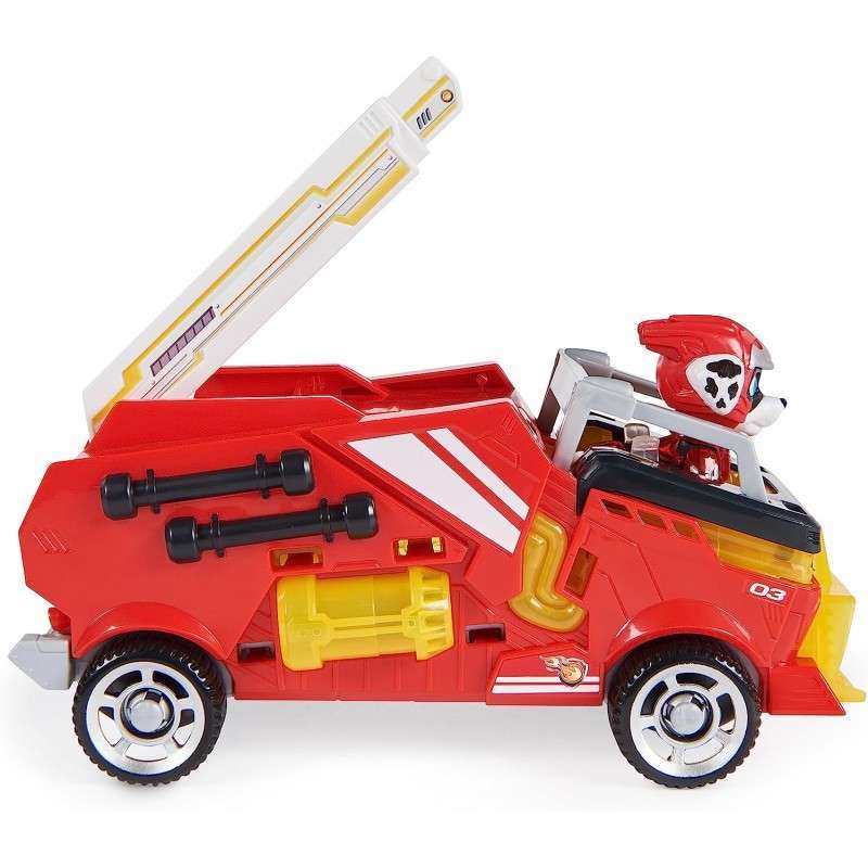 Toys N Tuck:Paw Patrol The Mighty Movie Marshall with Fire Truck,Paw Patrol