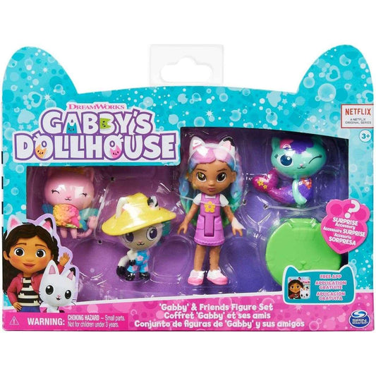 Toys N Tuck:Gabby's Dollhouse - Gabby & Friends Figure Set,Gabby's Dollhouse