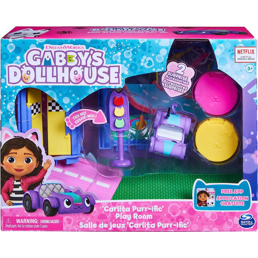 Toys N Tuck:Gabby's Dollhouse - Carlita Purr-ific Play Room,Gabby's Dollhouse