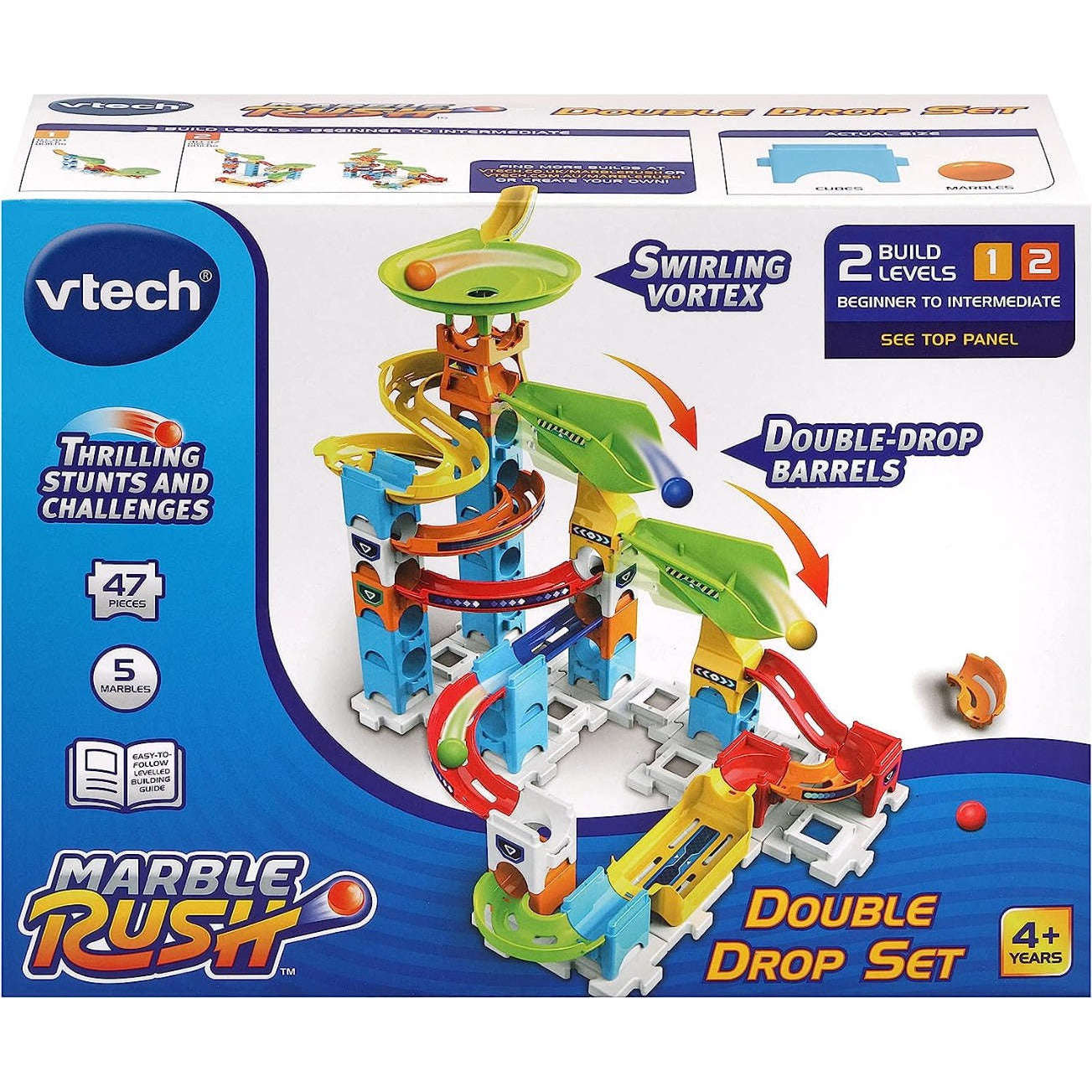 Toys N Tuck:Vtech Marble Rush Double Drop Set,Vtech