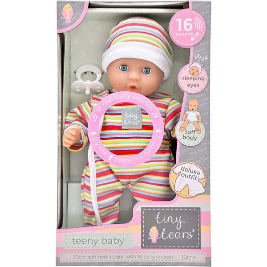 Toys N Tuck:Tiny Tears - Teeny Baby Doll With 16 Sounds,Tiny Tears