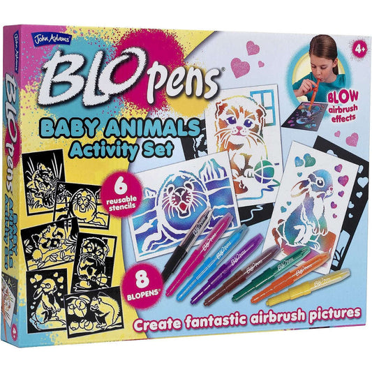 Toys N Tuck:Blo Pens Baby Animal Activity Set,Blo Pens