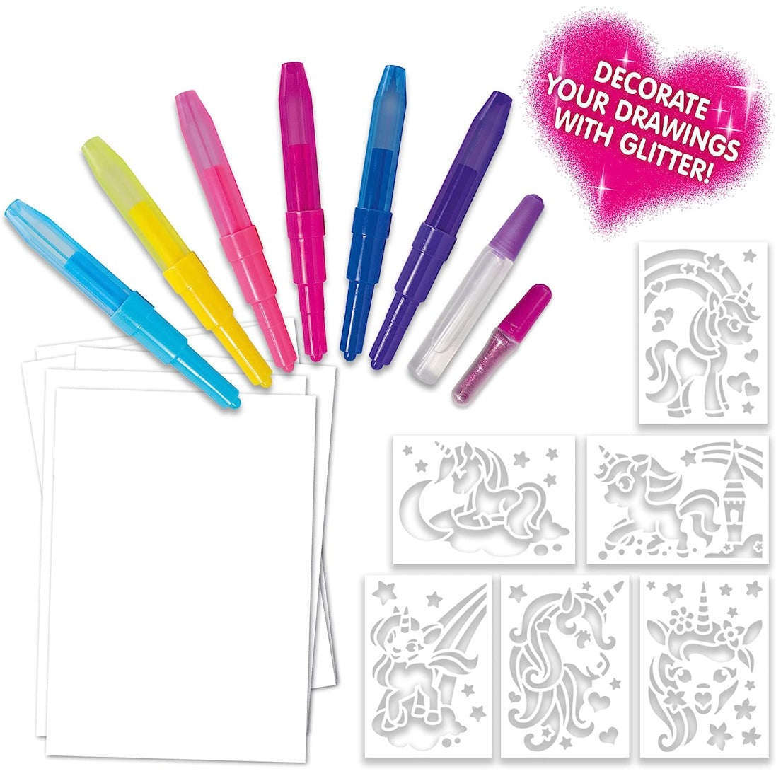 Toys N Tuck:Blo Pens Sparkling Unicorn Activity Set,Blo Pens