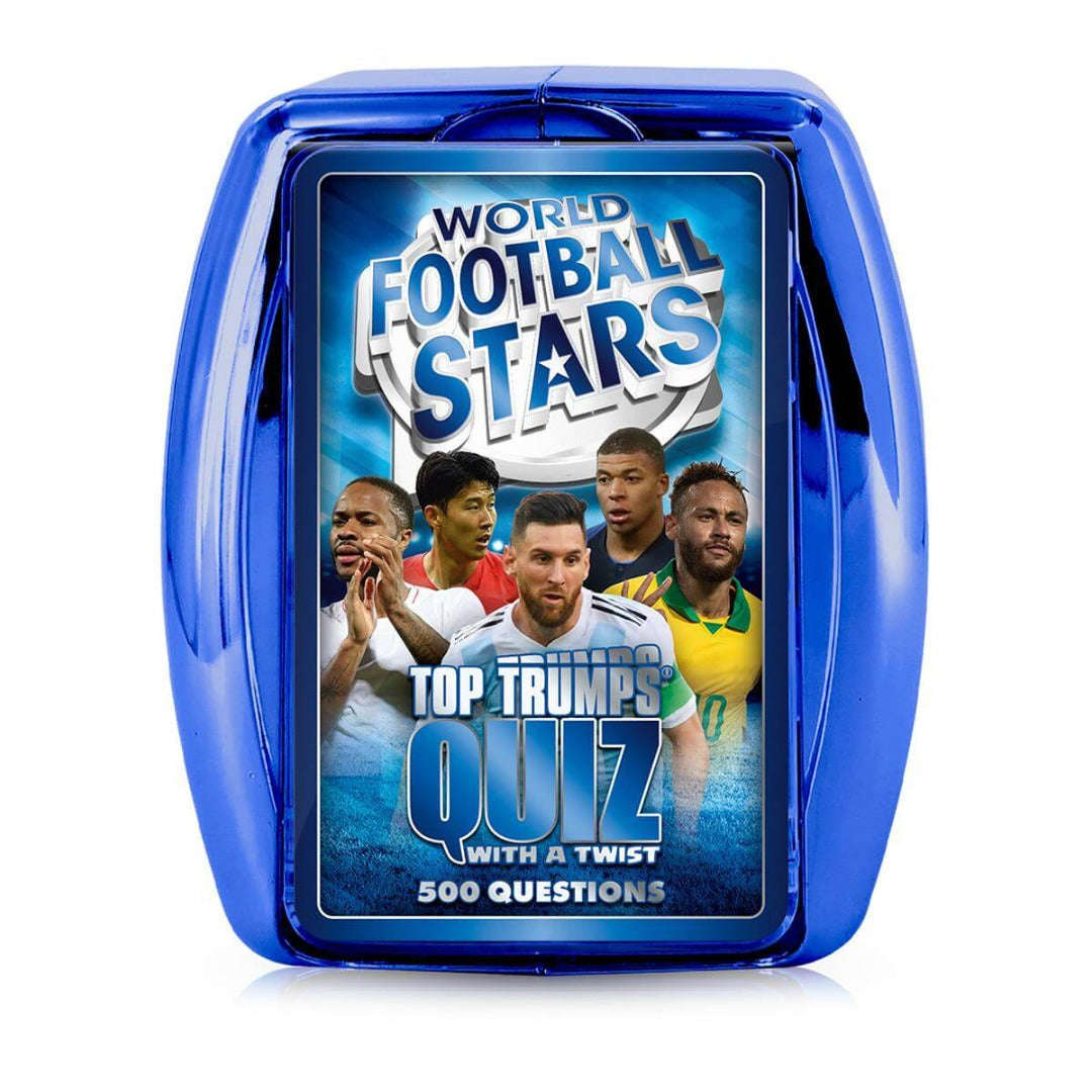 Toys N Tuck:Top Trumps Quiz With A Twist - World Football Stars,Top Trumps Quiz With A Twist