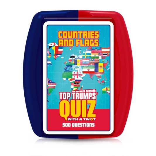 Toys N Tuck:Top Trumps Quiz With A Twist - Countries & Flags,Top Trumps Quiz With A Twist