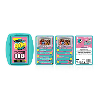 Toys N Tuck:Top Trumps Quiz With A Twist - 90's,Top Trumps Quiz With A Twist