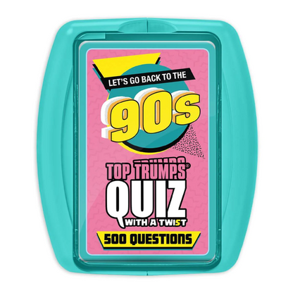 Toys N Tuck:Top Trumps Quiz With A Twist - 90's,Top Trumps Quiz With A Twist