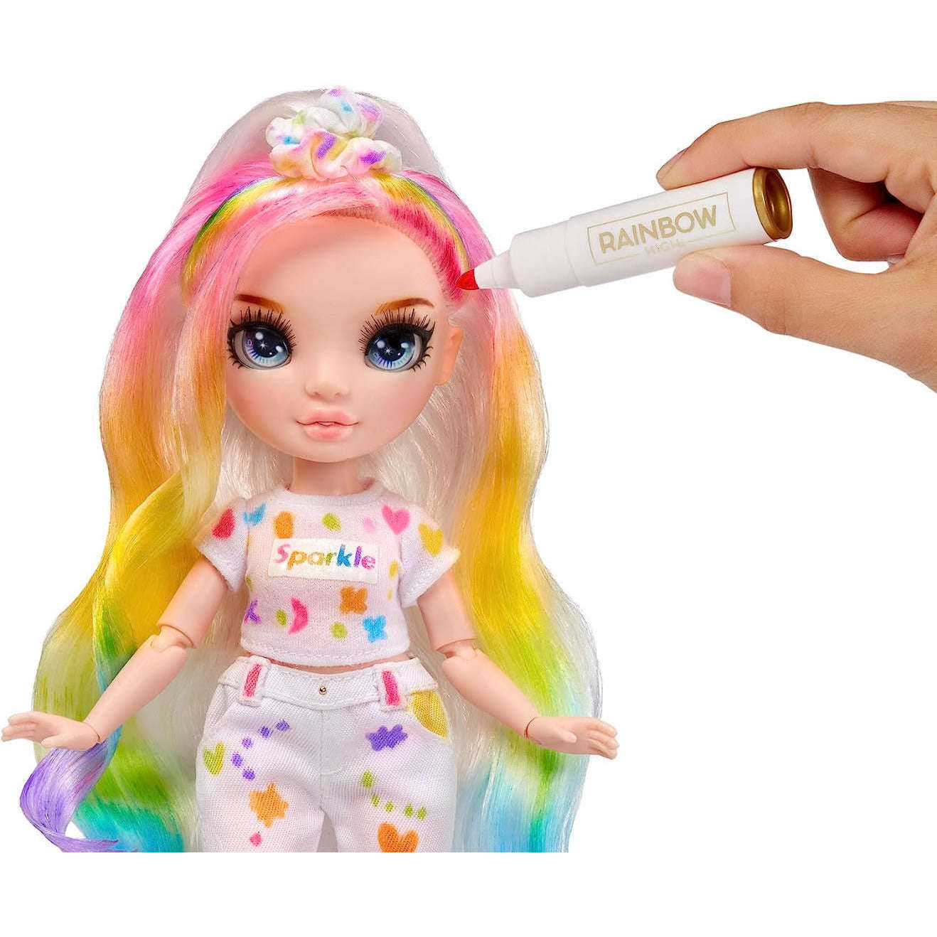 Toys N Tuck:Rainbow High Color & Create Fashion Doll,Rainbow High