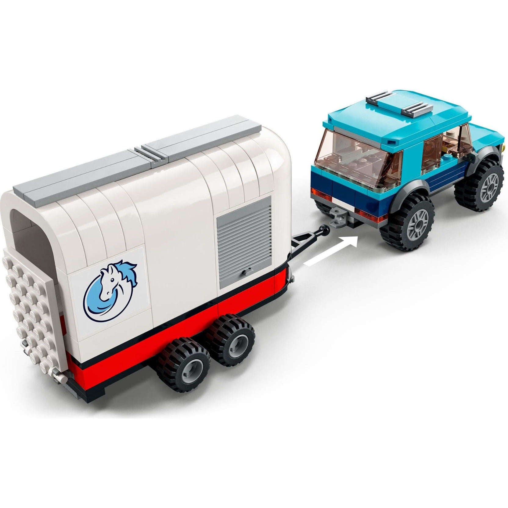 Lego car best sale with trailer