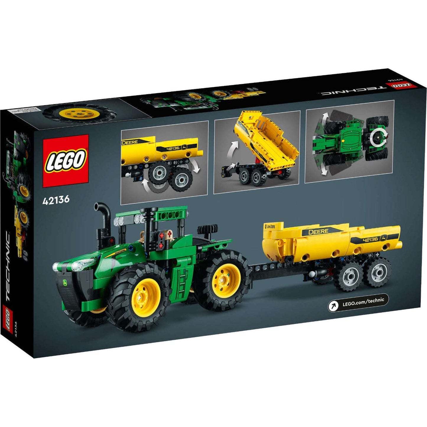 Toys N Tuck:Lego 42136 Technic John Deere 9620R 4WD Tractor,Lego Technic