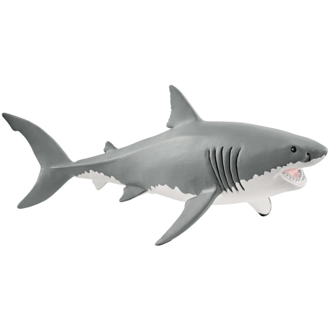 Toys N Tuck:Schleich 14809 Wild Life Great white shark,Schleich