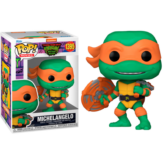 Toys N Tuck:Pop! Vinyl - Teenage Mutant Ninja Turtles Mutant Mayhem - Michelangelo 1395,Teenage Mutant Ninja Turtles