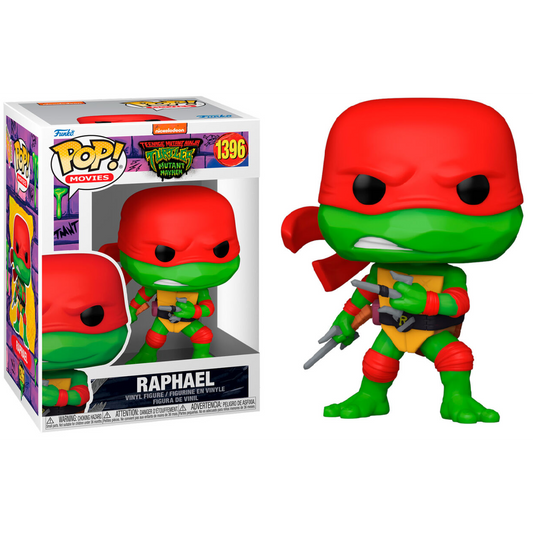 Toys N Tuck:Pop! Vinyl - Teenage Mutant Ninja Turtles Mutant Mayhem - Raphael 1396,Teenage Mutant Ninja Turtles