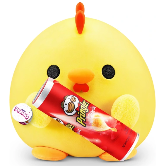 Toys N Tuck:Snackles 14 Inch Plush Dani The chicken With Pringles,Snackles