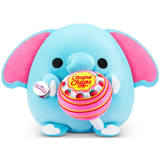 Toys N Tuck:Snackles 14 Inch Plush Lottie The Elephant With Chupa Chups,Snackles