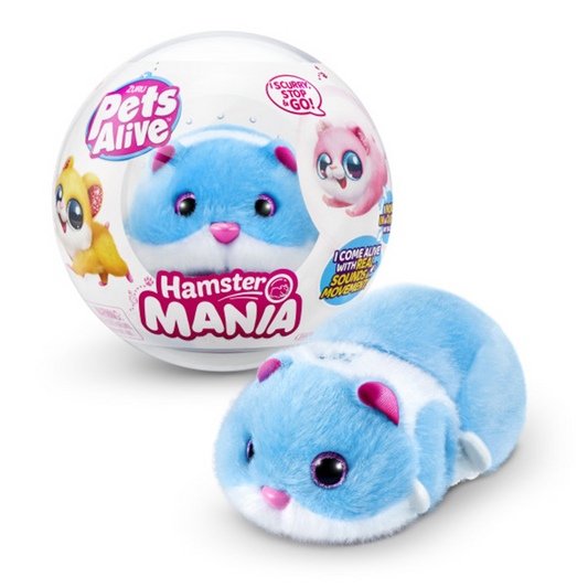 Toys N Tuck:Pets Alive Hamster Mania (Blue),Pets Alive