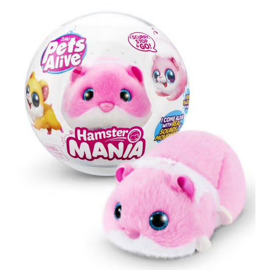 Toys N Tuck:Pets Alive Hamster Mania (Pink),Pets Alive