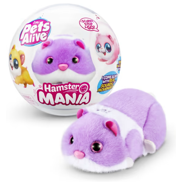 Toys N Tuck:Pets Alive Hamster Mania (Purple),Pets Alive