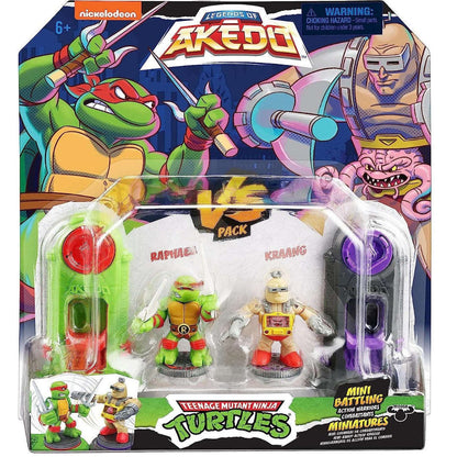 Toys N Tuck:Legends Of Akedo Teenage Mutant Ninja Turtles Raphael Vs Kraang,Akedo