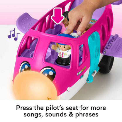 Toys N Tuck:Fisher-Price Little People Barbie Little Dream Plane,Fisher-Price