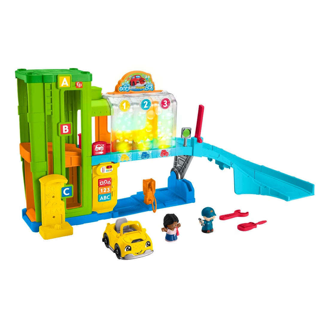 Toys N Tuck:Fisher-Price Little People Light Up Learning Garage,Fisher-Price