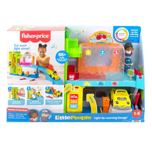 Toys N Tuck:Fisher-Price Little People Light Up Learning Garage,Fisher-Price