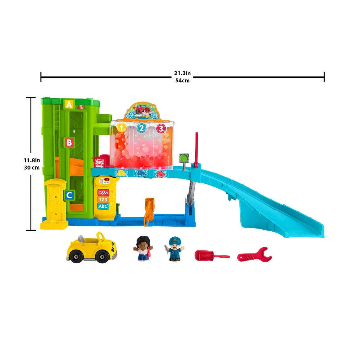 Toys N Tuck:Fisher-Price Little People Light Up Learning Garage,Fisher-Price