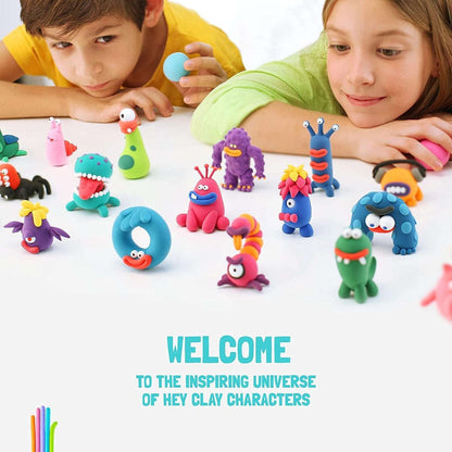 Toys N Tuck:Hey Clay Single Pack - Cow,Hey Clay