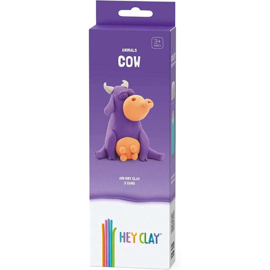 Toys N Tuck:Hey Clay Single Pack - Cow,Hey Clay
