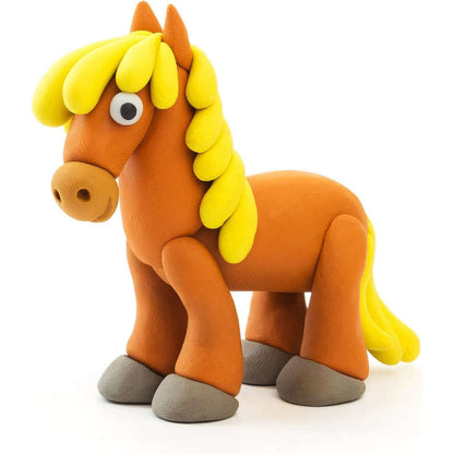 Toys N Tuck:Hey Clay Single Pack - Horse,Hey Clay