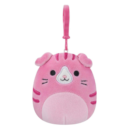 Toys N Tuck:Squishmallows 3.5 Inch Clip-on Plush - Geraldine the Scottish Fold Cat,Squishmallows