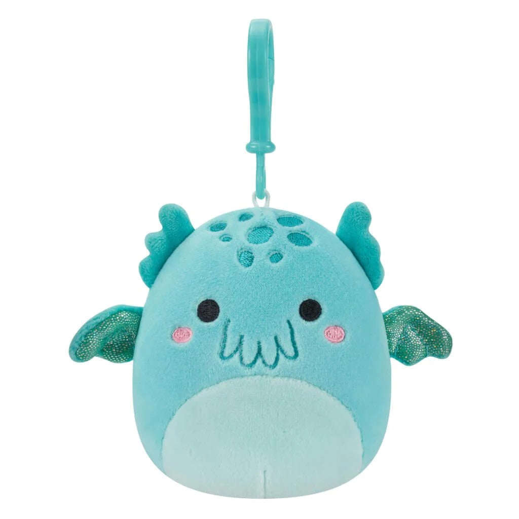 Toys N Tuck:Squishmallows 3.5 Inch Clip-on Plush - Theotto the Cthulhu,Squishmallows