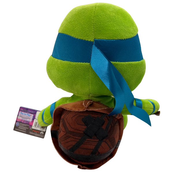 Toys N Tuck:Teenage Mutant Ninja Turtles Mutant Mayhem 9 Inch Plush - Leonardo,Teenage Mutant Ninja Turtles