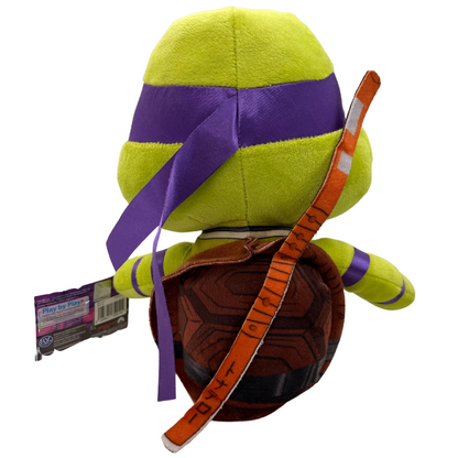 Toys N Tuck:Teenage Mutant Ninja Turtles Mutant Mayhem 9 Inch Plush - Donatello,Teenage Mutant Ninja Turtles