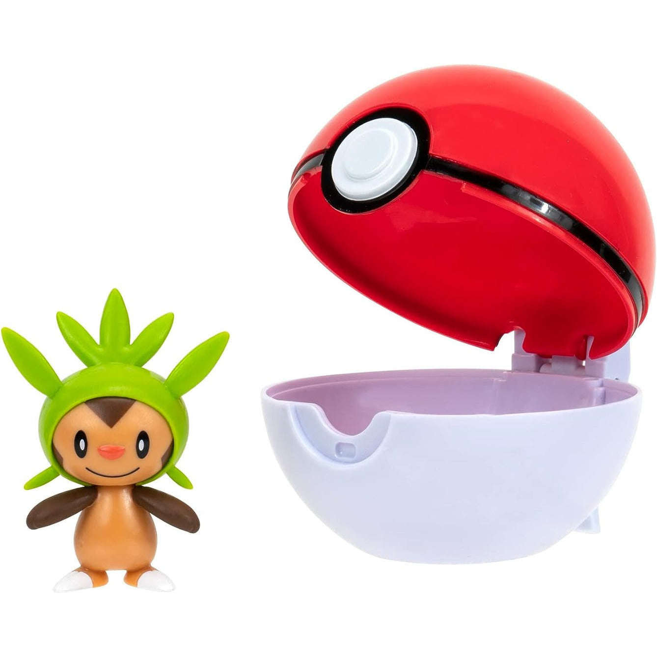 Toys N Tuck:Pokemon Clip 'N' Go - Chespin And Poke Ball,Pokemon