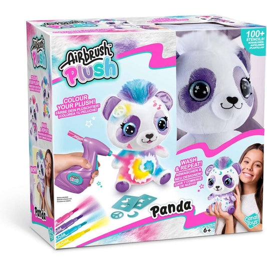 Toys N Tuck:Airbrush Plush - Panda,Airbrush Plush